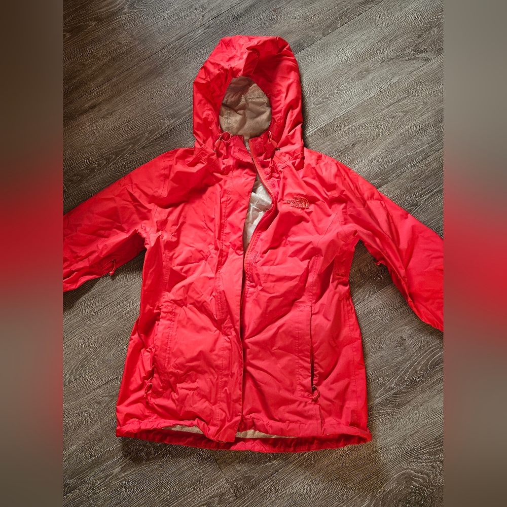 Womens North Face rain jacket